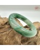 【肌容雪】天然非洲翠-晨曦碧影翠鐲 編號F08(鐲圍59.0mm#18.5號) 【肌容雪】天然非洲翠-晨曦碧影翠鐲 編號F08(鐲圍59.0mm#18.5號)