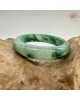 【肌容雪】天然非洲翠-晨曦碧影翠鐲 編號F08(鐲圍59.0mm#18.5號) 【肌容雪】天然非洲翠-晨曦碧影翠鐲 編號F08(鐲圍59.0mm#18.5號)