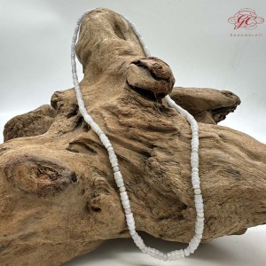 【肌容雪】天然緬甸A貨翡翠竹節珠多圈珠串鍊 編號1003