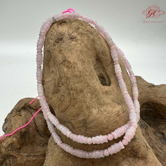 【肌容雪】天然緬甸A貨翡翠竹節珠多圈珠串鍊 編號1005