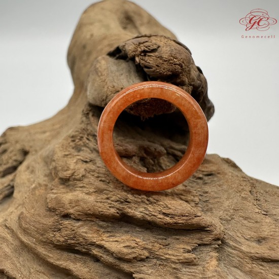 【肌容雪】天然緬甸A貨滿圈紅翡翠戒圈 編號1026(戒圍17.6mm#12號 )