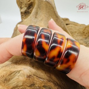 【肌容雪】天然美石玳玳戒圈 編號B102(戒圍20mm#17號)/單個販售2999