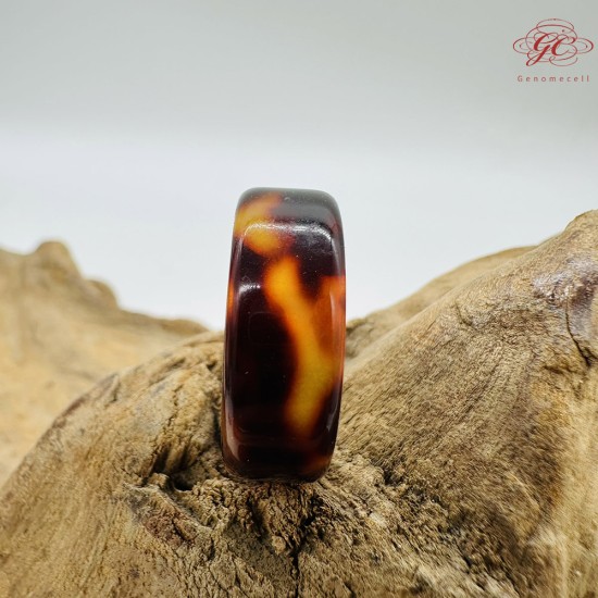 【肌容雪】天然美石玳玳戒圈 編號B102(戒圍20mm#17號)/單個販售2999