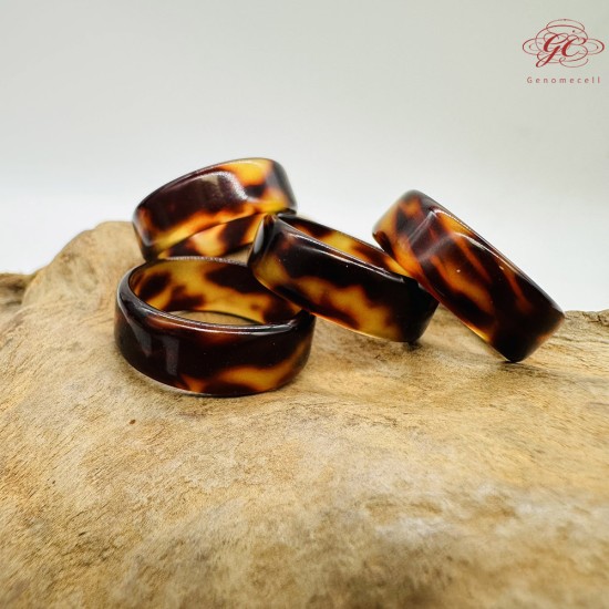 【肌容雪】天然美石玳玳戒圈 編號B102(戒圍20mm#17號)/單個販售2999