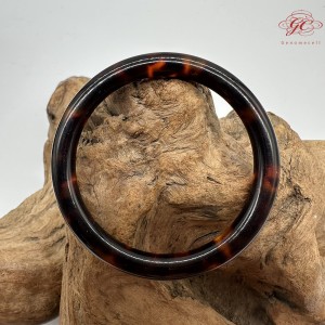 【肌容雪】天然美石玳玳手鐲 編號B161(鐲圍60.0mm#19號)