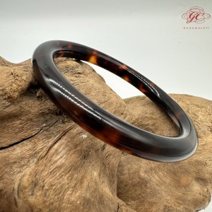 【肌容雪】天然美石玳玳手鐲 編號B161(鐲圍60.0mm#19號)