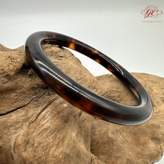 【肌容雪】天然美石玳玳手鐲 編號B161(鐲圍60.0mm#19號)