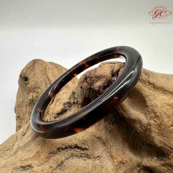 【肌容雪】天然美石玳玳手鐲 編號B161(鐲圍60.0mm#19號)