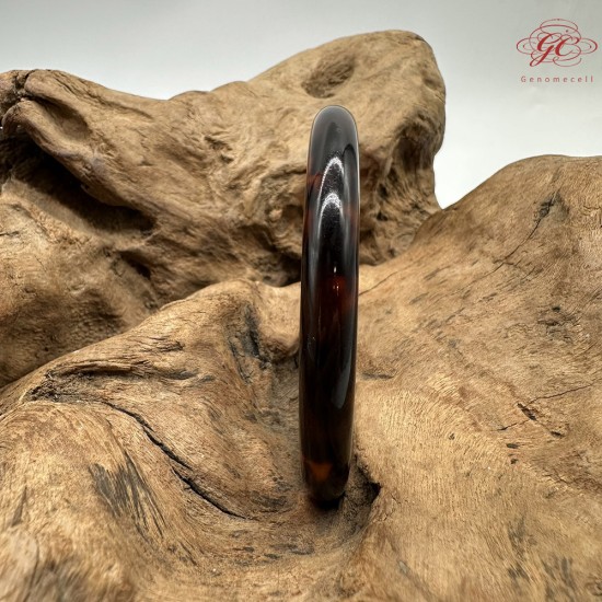 【肌容雪】天然美石玳玳手鐲 編號B161(鐲圍60.0mm#19號)