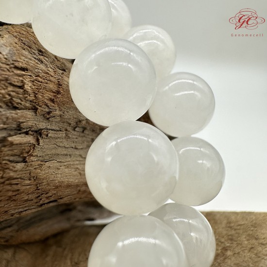 【肌容雪】和田玉珠串 編號B184 【肌容雪】和田玉珠串 編號B184