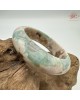 【肌容雪】天然美石蒂芬妮綠櫻花瑪瑙手鐲 編號B194(鐲圍56.1mm#17.5號)