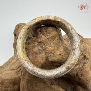 【肌容雪】天然美石珊瑚手鐲 編號B199(鐲圍54.8mm#17號)