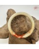 【肌容雪】天然美石紅塵緣胖圓條平安鐲 編號B209(鐲圍57.1mm#18號)附收納盒 【肌容雪】天然美石紅塵緣胖圓條平安鐲 編號B209(鐲圍57.1mm#18號)附收納盒