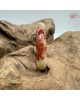 【肌容雪】天然美石紅塵緣胖圓條平安鐲 編號B209(鐲圍57.1mm#18號)附收納盒 【肌容雪】天然美石紅塵緣胖圓條平安鐲 編號B209(鐲圍57.1mm#18號)附收納盒