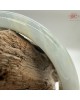 【肌容雪】天然美石淡黃青綠晨曦薄霧胖圓條平安鐲 編號B210(鐲圍57.3mm#18號)附收納盒 【肌容雪】天然美石淡黃青綠晨曦薄霧胖圓條平安鐲 編號B210(鐲圍57.3mm#18號)附收納盒
