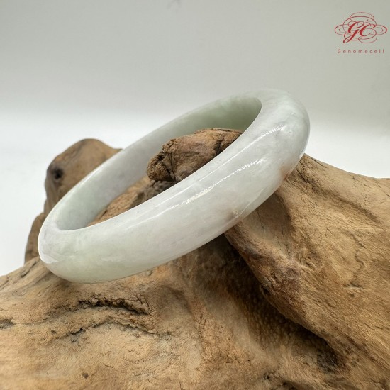 【肌容雪】天然三彩金紋美石胖圓條平安鐲 編號B212(鐲圍58.9mm#18.5號)附收納盒 【肌容雪】天然三彩金紋美石胖圓條平安鐲 編號B212(鐲圍58.9mm#18.5號)附收納盒