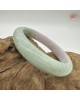 【肌容雪】天然美石春彩雙色平安鐲 編號B227(鐲圍56.7mm#18號) 【肌容雪】天然美石春彩雙色平安鐲 編號B227(鐲圍56.7mm#18號)