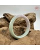 【肌容雪】天然美石春彩雙色平安鐲 編號B227(鐲圍56.7mm#18號) 【肌容雪】天然美石春彩雙色平安鐲 編號B227(鐲圍56.7mm#18號)