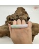 【肌容雪】天然美石春彩雙色平安鐲 編號B227(鐲圍56.7mm#18號) 【肌容雪】天然美石春彩雙色平安鐲 編號B227(鐲圍56.7mm#18號)