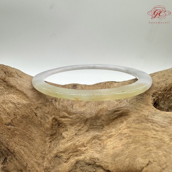 【肌容雪】天然美石粉底多彩叮噹鐲 編號B228(鐲圍54.7mm#17號) 【肌容雪】天然美石粉底多彩叮噹鐲 編號B228(鐲圍54.7mm#17號)