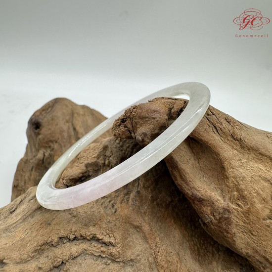 【肌容雪】天然美石冰春彩雙色叮噹鐲 編號B229(鐲圍56.6mm#18號) 【肌容雪】天然美石冰春彩雙色叮噹鐲 編號B229(鐲圍56.6mm#18號)