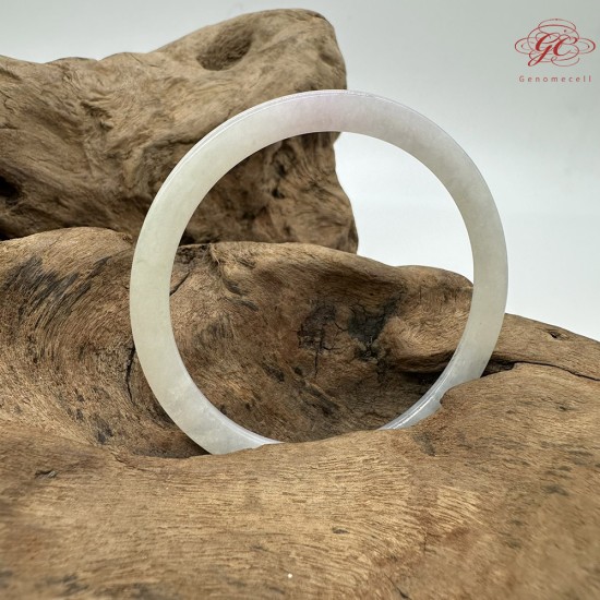 【肌容雪】天然美石冰春彩雙色叮噹鐲 編號B229(鐲圍56.6mm#18號) 【肌容雪】天然美石冰春彩雙色叮噹鐲 編號B229(鐲圍56.6mm#18號)