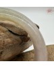【肌容雪】天然美石春彩粉紫平安鐲 編號B232(鐲圍56.7mm#18號) 【肌容雪】天然美石春彩粉紫平安鐲 編號B232(鐲圍56.7mm#18號)
