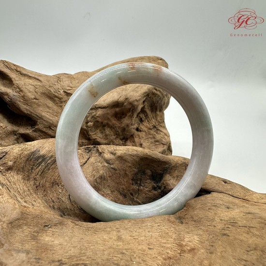 【肌容雪】天然美石福祿壽三色圓條手鐲 編號B233(鐲圍59.6mm#19號)