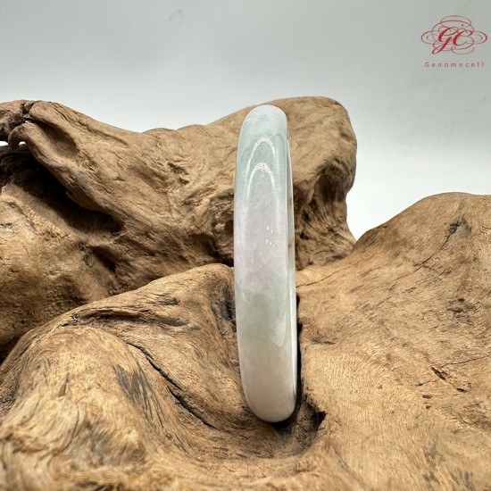 【肌容雪】天然美石福祿壽三色圓條手鐲 編號B233(鐲圍59.6mm#19號)