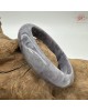 【肌容雪】天然美石濃紫烏雞平安鐲 編號B236(鐲圍58.6mm#18.5號) 【肌容雪】天然美石濃紫烏雞平安鐲 編號B236(鐲圍58.6mm#18.5號)