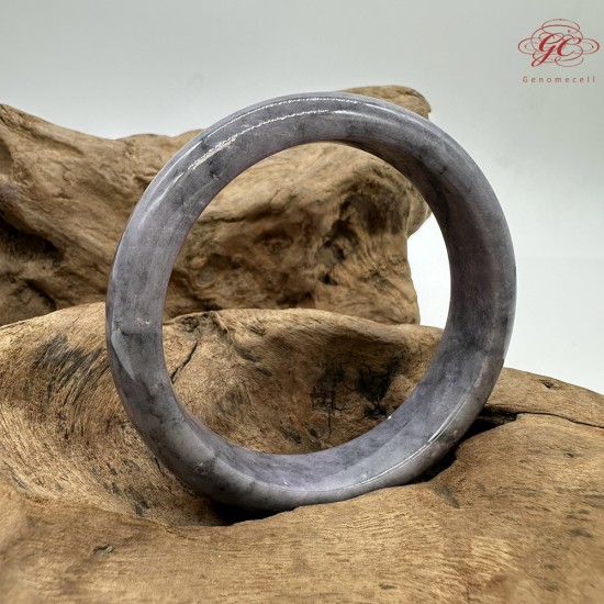 【肌容雪】天然美石濃紫烏雞平安鐲 編號B236(鐲圍58.6mm#18.5號) 【肌容雪】天然美石濃紫烏雞平安鐲 編號B236(鐲圍58.6mm#18.5號)