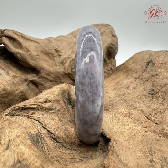 【肌容雪】天然美石濃紫烏雞平安鐲 編號B236(鐲圍58.6mm#18.5號) 【肌容雪】天然美石濃紫烏雞平安鐲 編號B236(鐲圍58.6mm#18.5號)
