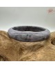 【肌容雪】天然美石濃紫烏雞平安鐲 編號B236(鐲圍58.6mm#18.5號) 【肌容雪】天然美石濃紫烏雞平安鐲 編號B236(鐲圍58.6mm#18.5號)
