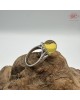 【肌容雪】天然美石黃琥珀圓球可調節戒指 編號B243(戒圍18.6mm#15號) 【肌容雪】天然美石黃琥珀圓球可調節戒指 編號B243(戒圍18.6mm#15號)