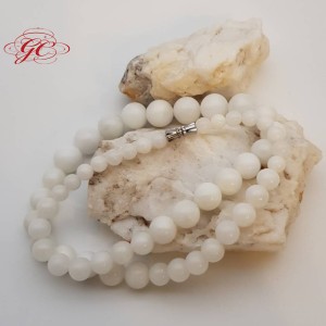 【肌容雪】和田玉塔鏈 編號B139