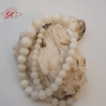【肌容雪】和田玉塔鏈 編號B139