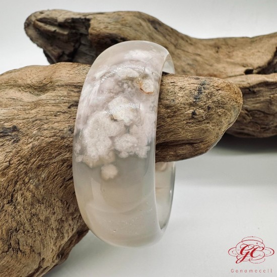 【肌容雪】櫻花瑪瑙手鐲 編號B165(鐲圍54.2mm #17.5號) 【肌容雪】櫻花瑪瑙手鐲 編號B165(鐲圍54.2mm #17.5號)