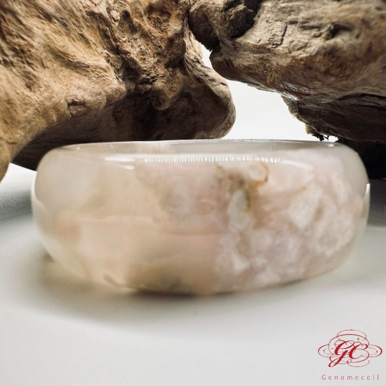 【肌容雪】櫻花瑪瑙手鐲 編號B165(鐲圍54.2mm #17.5號) 【肌容雪】櫻花瑪瑙手鐲 編號B165(鐲圍54.2mm #17.5號)