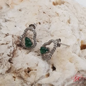 【肌容雪】緬甸天然A貨翡翠綠翡翠吊墜 編號464