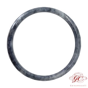 【肌容雪】緬甸天然A貨翡翠烏雞翡翠手鐲 編號547  （鐲寬56.3mm #18號）