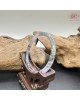 【肌容雪】天然緬甸A貨紫烏雞翡翠叮噹手鐲 編號847(鐲寬56.9mm#18號) 【肌容雪】天然緬甸A貨紫烏雞翡翠叮噹手鐲 編號847(鐲寬56.9mm#18號)