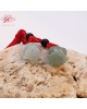 【肌容雪】緬甸天然A貨翡翠貓咪造型吊飾 編號966(深/淺) 【肌容雪】緬甸天然A貨翡翠貓咪造型吊飾 編號966(深/淺)