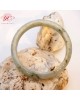 【肌容雪】緬甸天然A貨翡翠飄花手鐲 編號967(鐲寬59mm #19號) 【肌容雪】緬甸天然A貨翡翠飄花手鐲 編號967(鐲寬59mm #19號)