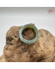 【肌容雪】天然緬甸翡翠A貨戒圈附錦盒 編號988(戒圍19mm #16號) 【肌容雪】天然緬甸翡翠A貨戒圈附錦盒 編號988(戒圍19mm #16號)