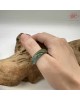 【肌容雪】天然緬甸翡翠A貨戒圈附錦盒 編號988(戒圍19mm #16號) 【肌容雪】天然緬甸翡翠A貨戒圈附錦盒 編號988(戒圍19mm #16號)