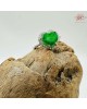 【肌容雪】天然A貨愛心造型翡翠戒指17.9mm#12號 編號B109