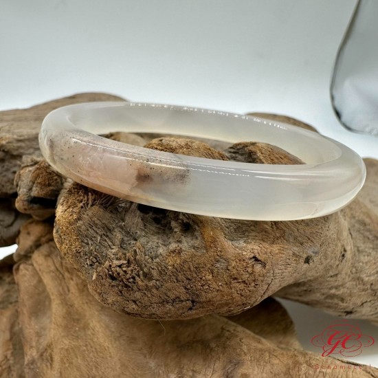 【肌容雪】櫻花瑪瑙手鐲 編號B169(鐲圍58.5mm #18.5號) 【肌容雪】櫻花瑪瑙手鐲 編號B169(鐲圍58.5mm #18.5號)