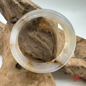 【肌容雪】櫻花瑪瑙手鐲 編號B170(鐲圍55.4mm #17.5號)