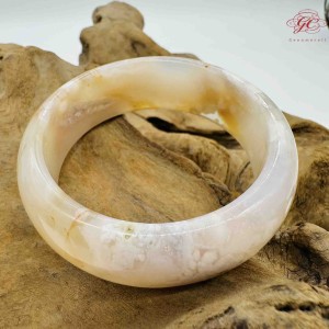 【肌容雪】櫻花瑪瑙手鐲 編號B177(鐲圍57.1mm #18號)
