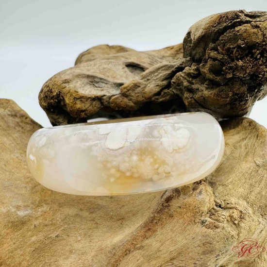 【肌容雪】櫻花瑪瑙手鐲 編號B177(鐲圍57.1mm #18號)